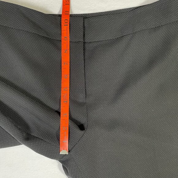 LOFT Laura Fit Trousers Dress Pants Size 8 Black Wide Leg Flowy Lined - Picture 10 of 16